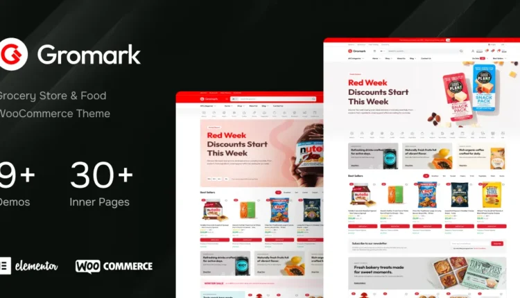 Gromark - Grocery Store & Food WooCommerce Theme