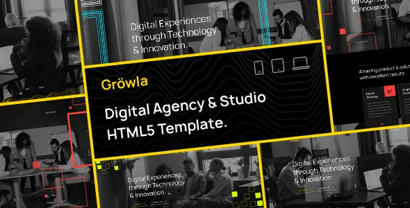 Gröwla – Digital Agency & Studio WordPress Theme