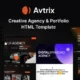 Avtrix – Digital Marketing Agency WordPress Theme