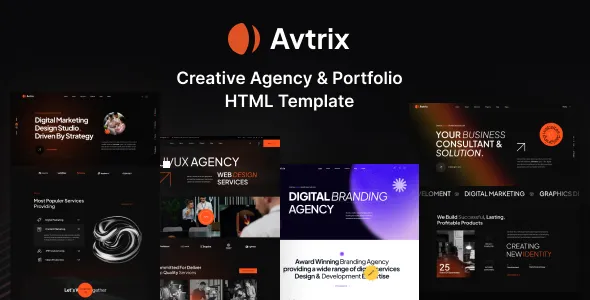 Avtrix - Digital Marketing Agency WordPress Theme