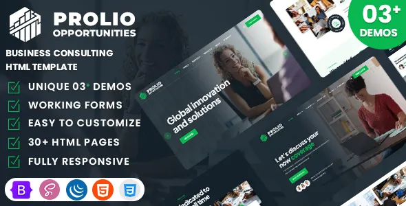 Prolio - Business Consulting WordPress Theme