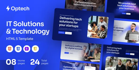 Optech - IT Solutions and Services WordPress Theme