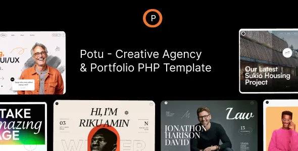 Potu - Creative Agency & Portfolio WordPress Theme