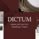 Dictum – Lawyer WordPress Theme