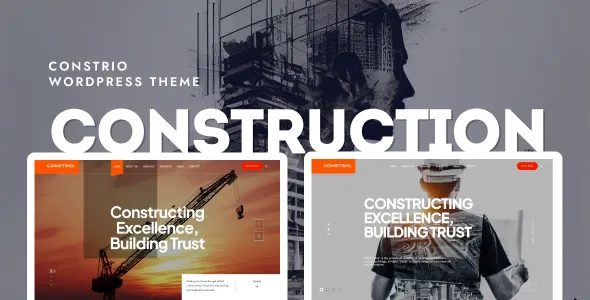 Constrio - Construction WordPress Theme
