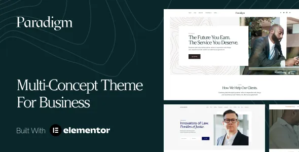 Paradigm - Multi-Concept Theme For Business