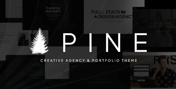 Pine - Creative Agency & Portfolio WordPress Theme
