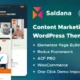 Saldana – Content Marketing & Copywriting Services Elementor WordPress Theme