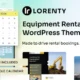 Equipment Rental WordPress Theme – Lorenty