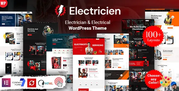 Electricien - Electrician Electrical WordPress