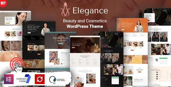 Elegence - Beauty Cosmetics WordPress