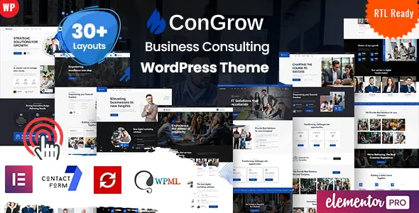Congrow - Consulting WordPress Theme