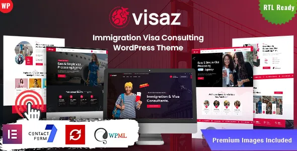 Visaz - Visa WordPress Theme