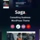 Saga – Business Consulting WordPress Theme