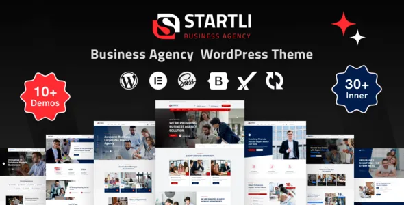 Startli - Elementor Business Consulting WordPress Theme + RTL