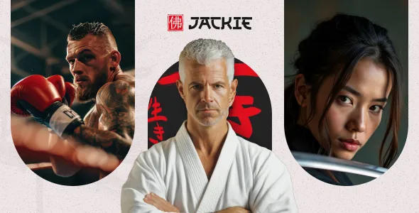 Jackie - Karate & Martial Arts School Theme