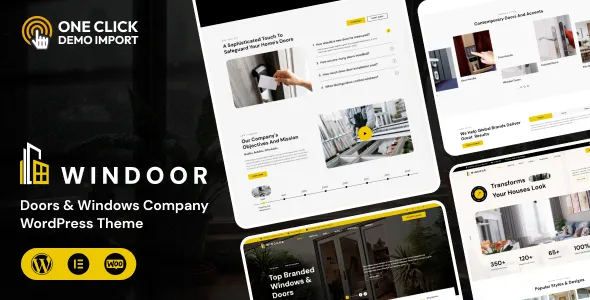 Windoor - Doors & Windows Company WordPress Theme