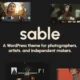 Sable – Creative Portfolio WordPress Theme