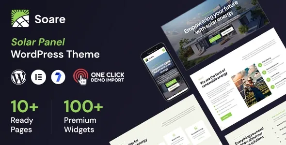 Soare – Solar Energy WordPress Theme