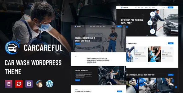 Carcareful - Car Wash WordPress Theme