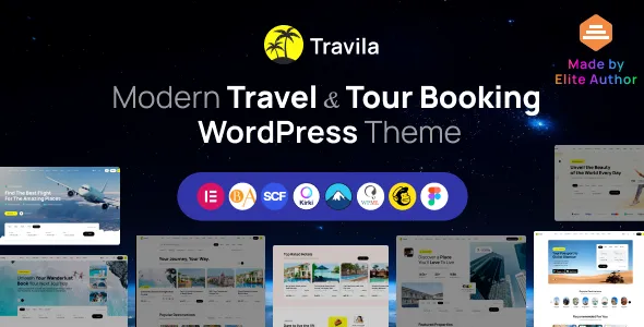 Travila - Modern Travel & Tour Booking WordPress Theme