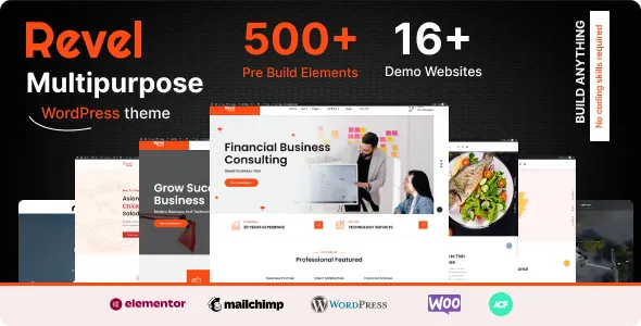 Revel - Responsive Multipurpose WordPress & WooCommerce Theme