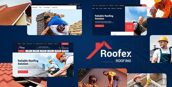 Roofex - Roofing Service WordPress Theme