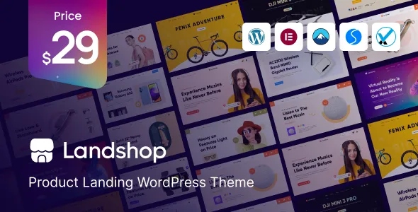 Landshop - Product Landing WordPress Theme