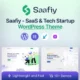 Saafiy – Saas & Tech Startup WordPress Theme
