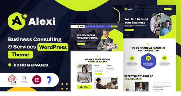 Alexi - Business Consulting & Services Multipurpose WordPress Theme