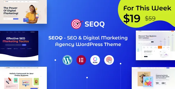 SEOQ – SEO & Digital Marketing Agency WordPress Theme