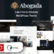 Abogada – Law Attorney WordPress