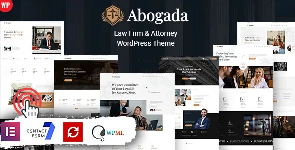 Abogada - Law Attorney WordPress