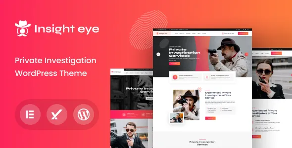 Insighteye - Private Investigator WordPress Theme