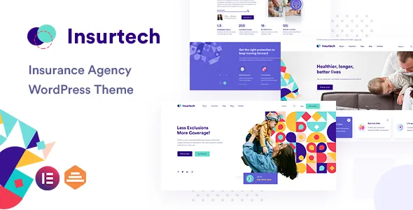 Insurtech - Insurance Agency WordPress Theme
