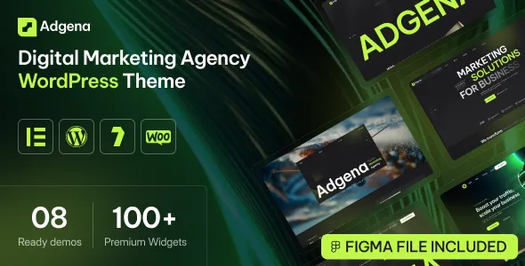 Adgena - Digital Marketing Agency WordPress Theme