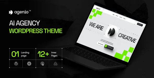 Agenio - AI Agency WordPress Theme