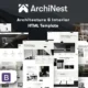 Archinest – Architecture & Interior Design HTML Template