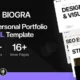 Biogra – Personal Portfolio HTML Template