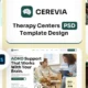 Cerevia – Therapy Centers PSD Template