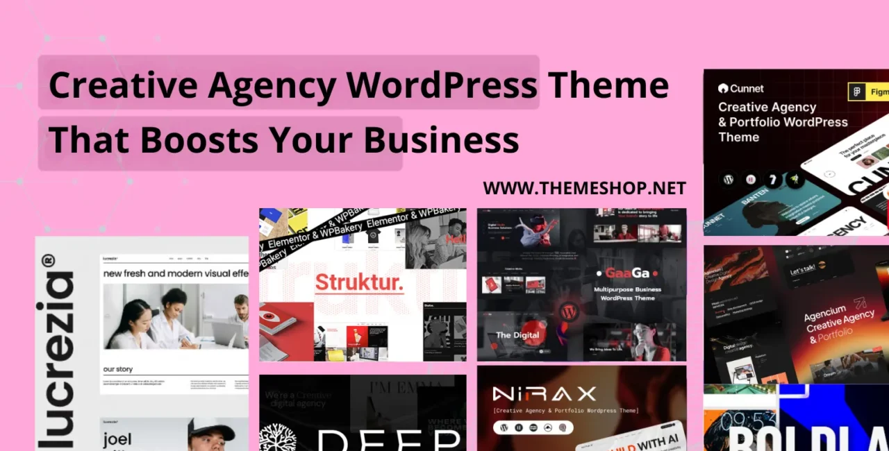 Creative Agency WordPress Theme That Boosts Your Business