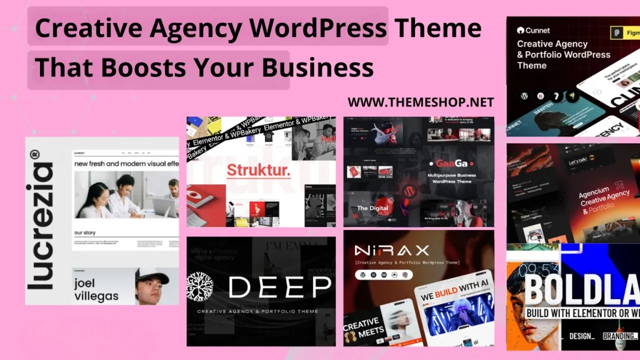 Creative Agency WordPress Theme That Boosts Your Business