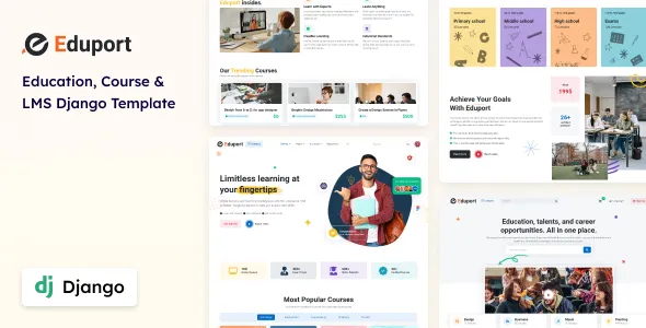 Eduport - Django LMS, Education and Course Template