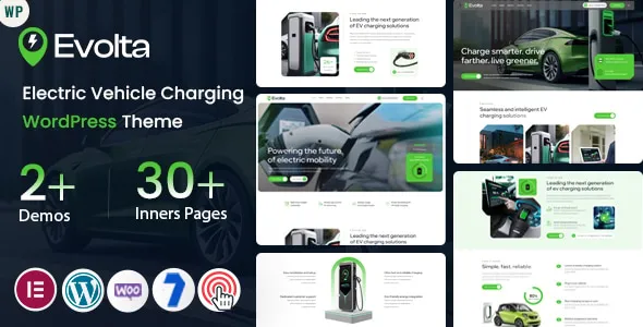 Evolta - Electric Vehicle Charging Station WordPress