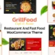 GrillFood – Fast Food & Restaurant Store Elementor WooCommerce Theme