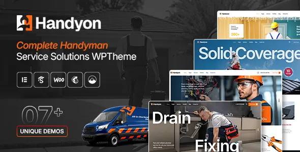 Handyon - Handyman Services WordPress Theme