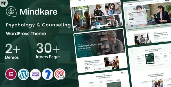 Mindkare - Psychology & Counseling WordPress
