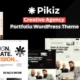 Pikiz – Creative Agency Portfolio WordPress Theme