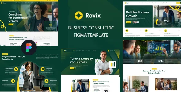 Rovix - Business Consulting WordPress Theme