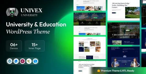 Univex - Universtiy Education WordPress Theme